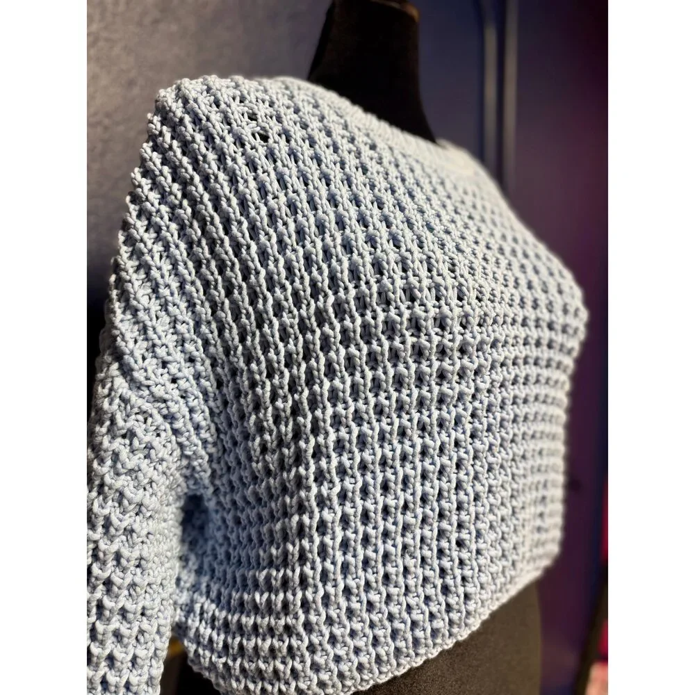 Dance & Marvel Blue Sweater